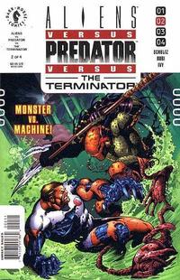 Cover Thumbnail for Aliens vs. Predator vs. The Terminator (Dark Horse, 2000 series) #2
