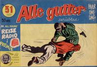 Cover Thumbnail for Alle Gutters Serieblad (Halvorsen & Larsen, 1952 series) #31/1953