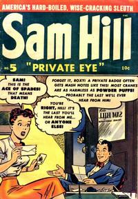 Cover Thumbnail for Sam Hill Private Eye (Archie, 1950 series) #5
