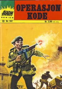 Cover Thumbnail for Alarm (Illustrerte Klassikere / Williams Forlag, 1964 series) #102