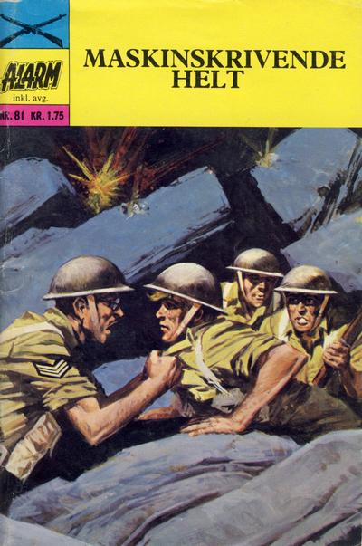 Cover for Alarm (Illustrerte Klassikere / Williams Forlag, 1964 series) #81
