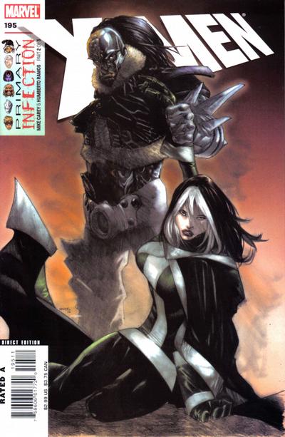 Cover for X-Men (Marvel, 2004 series) #195