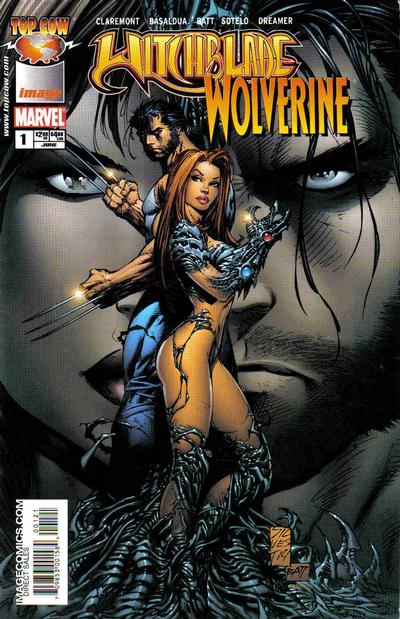 Cover for Witchblade / Wolverine (Image, 2004 series) #1 [Basaldua Cover]