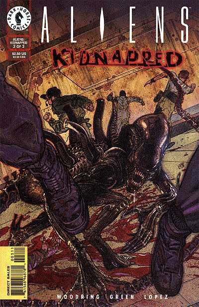 Cover for Aliens: Kidnapped (Dark Horse, 1997 series) #3