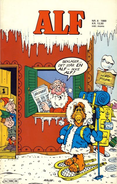 Cover for Alf (Semic, 1988 series) #6/1989