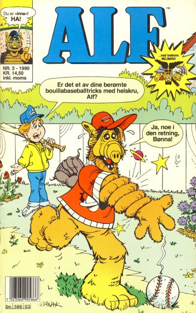 Cover for Alf (Semic, 1988 series) #3/1990