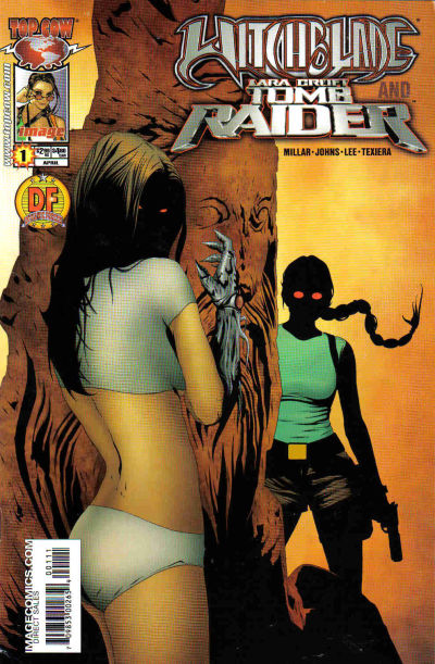 Cover for Witchblade and Tomb Raider (Image, 2005 series) #1