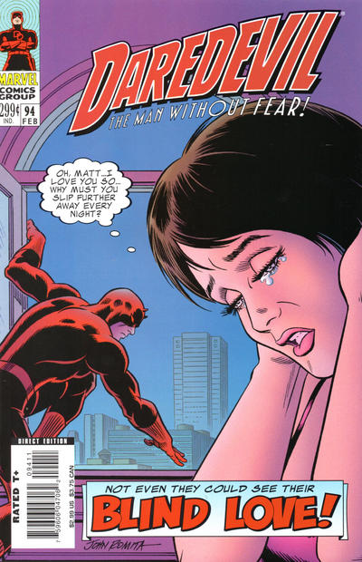 Cover for Daredevil (Marvel, 1998 series) #94 [Direct Edition]