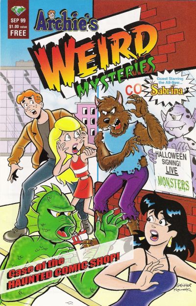 Cover for Archie's Weird Mysteries 1999 (Archie, 1999 series) 
