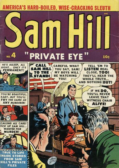 Cover for Sam Hill Private Eye (Archie, 1950 series) #4