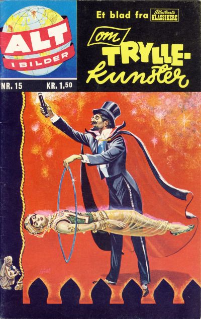 Cover for Alt i bilder (Illustrerte Klassikere / Williams Forlag, 1960 series) #15 - Tryllekunster