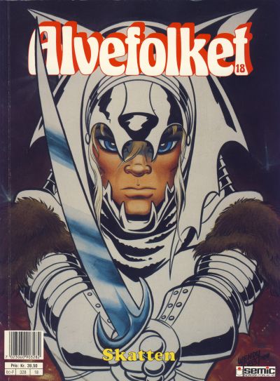 Cover for Alvefolket (Semic, 1985 series) #18 - Skatten