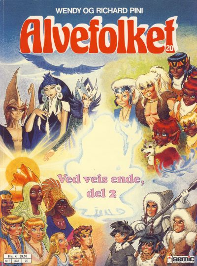 Cover for Alvefolket (Semic, 1985 series) #20 - Ved veis ende, del 2