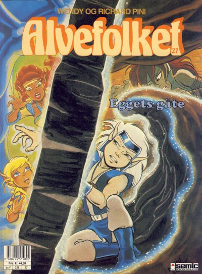 Cover for Alvefolket (Semic, 1985 series) #27 - Eggets gåte