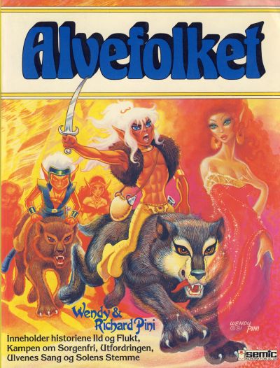 Cover for Alvefolket bok (Semic, 1985 series) #1