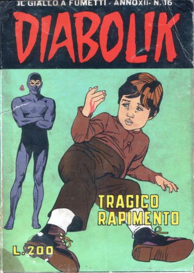 Cover for Diabolik (Astorina, 1962 series) #v12#16