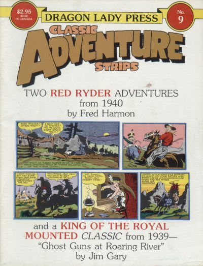 Cover for Classic Adventure Strips (Dragon Lady Press, 1985 series) #9