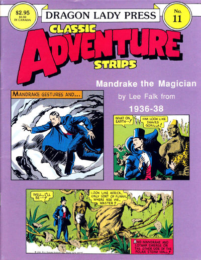 Cover for Classic Adventure Strips (Dragon Lady Press, 1985 series) #11
