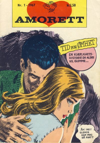Cover for Amorett (Serieforlaget / Se-Bladene / Stabenfeldt, 1966 series) #1/1967
