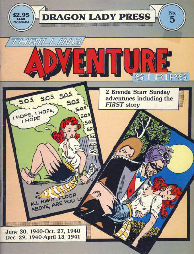 Cover for Thrilling Adventure Strips (Dragon Lady Press, 1986 series) #5