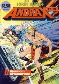 Cover Thumbnail for Andrax (Folkeforlaget A/S, 1990 series) #1/1990