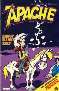 Cover for Apache (Semic, 1980 series) #1/1981