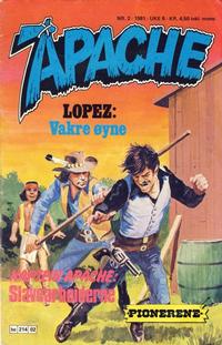 Cover for Apache (Semic, 1980 series) #2/1981