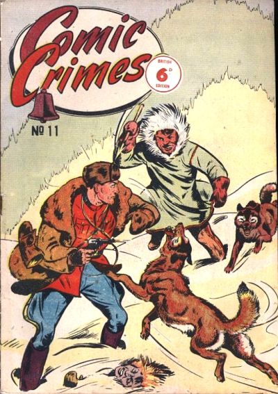 Cover for Comic Crimes (Bell Features, 1946 series) #11