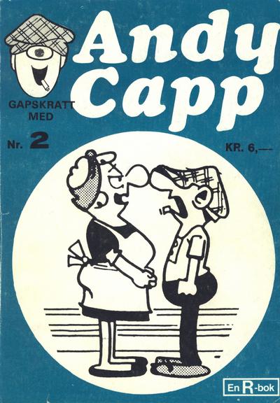Cover for Andy Capp (Romanforlaget, 1970 series) #2 - Gapskratt med Andy Capp
