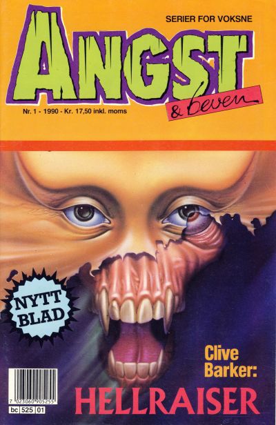 Cover for Angst & beven (Semic, 1990 series) #1/1990