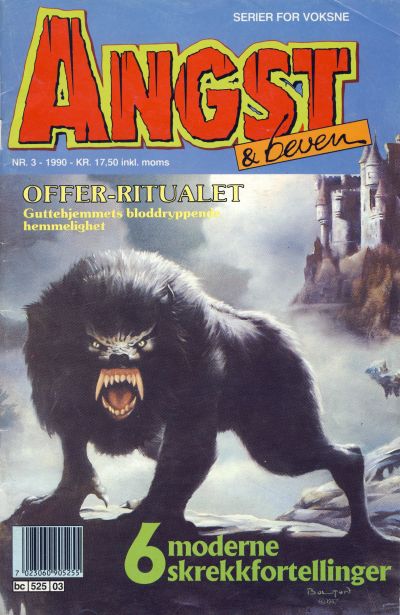 Cover for Angst & beven (Semic, 1990 series) #3/1990