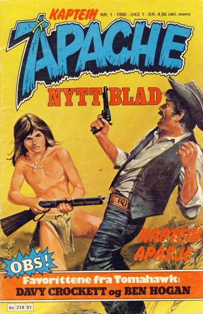 Cover for Apache (Semic, 1980 series) #1/1980