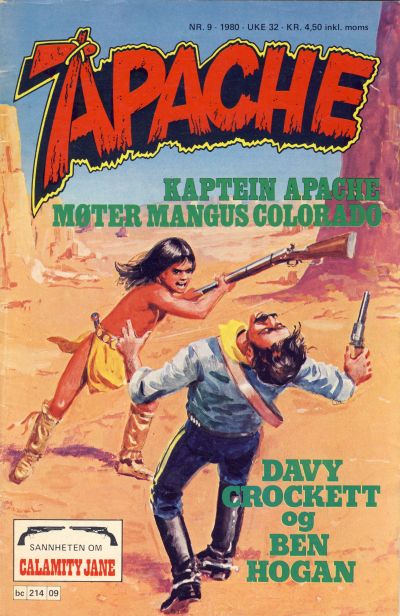 Cover for Apache (Semic, 1980 series) #9/1980