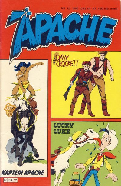 Cover for Apache (Semic, 1980 series) #12/1980