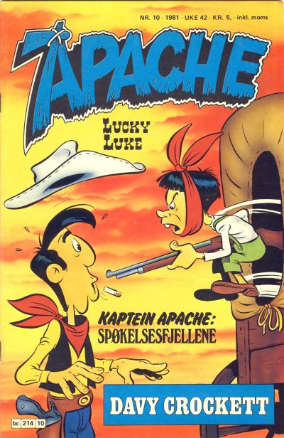 Cover for Apache (Semic, 1980 series) #10/1981