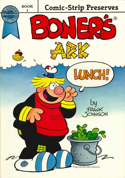 Cover for Boner's Ark (Blackthorne, 1986 series) #1