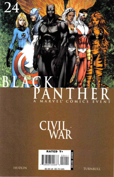 Cover for Black Panther (Marvel, 2005 series) #24