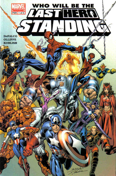 Cover for Last Hero Standing (Marvel, 2005 series) #1