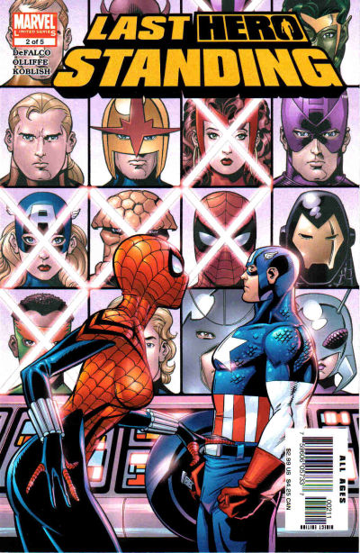 Cover for Last Hero Standing (Marvel, 2005 series) #2
