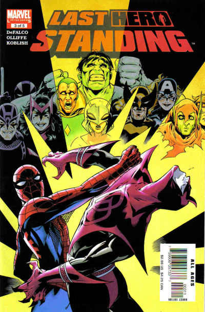 Cover for Last Hero Standing (Marvel, 2005 series) #3