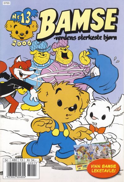 Cover for Bamse (Hjemmet / Egmont, 1991 series) #13/2006