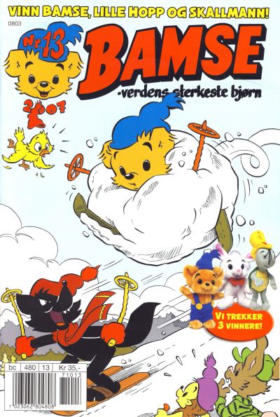 Cover for Bamse (Hjemmet / Egmont, 1991 series) #13/2007