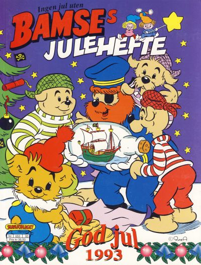 Cover for Bamses Julehefte (Hjemmet / Egmont, 1991 series) #1993