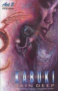 Cover Thumbnail for Kabuki: Skin Deep (Caliber Press, 1996 series) #2 [Bones Cover]