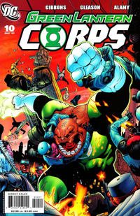 Cover Thumbnail for Green Lantern Corps (DC, 2006 series) #10