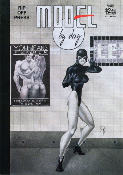 Cover for Model by Day (Rip Off Press, 1990 series) #2