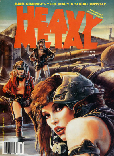 Cover for Heavy Metal Magazine (Heavy Metal, 1977 series) #v13#1
