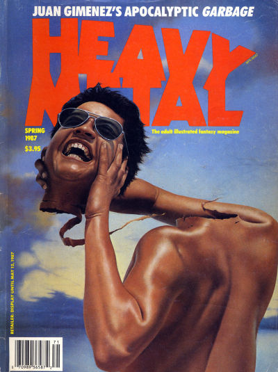 Cover for Heavy Metal Magazine (Heavy Metal, 1977 series) #v11#1