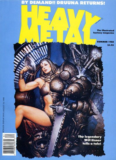 Cover for Heavy Metal Magazine (Heavy Metal, 1977 series) #v12#2