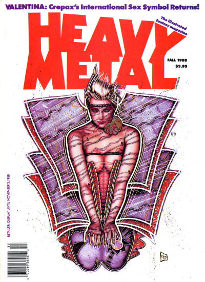 Cover for Heavy Metal Magazine (Heavy Metal, 1977 series) #v12#3